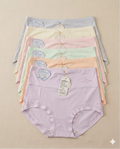 Pack of 6-High Waist Soft Stretch Imported Panties