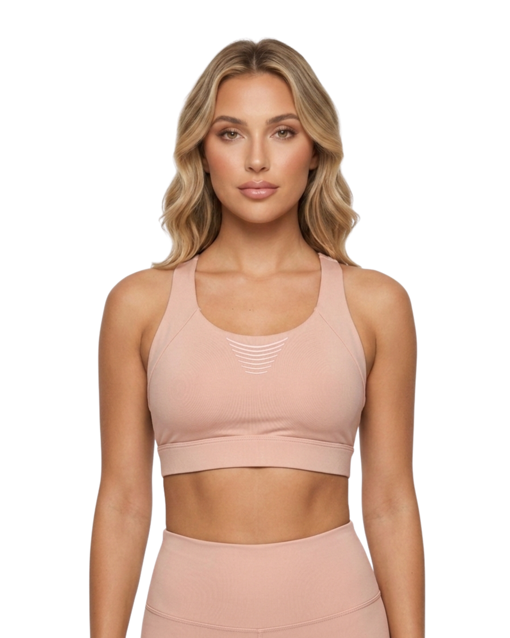 Adjustable Racerback High-Support Sports Bra