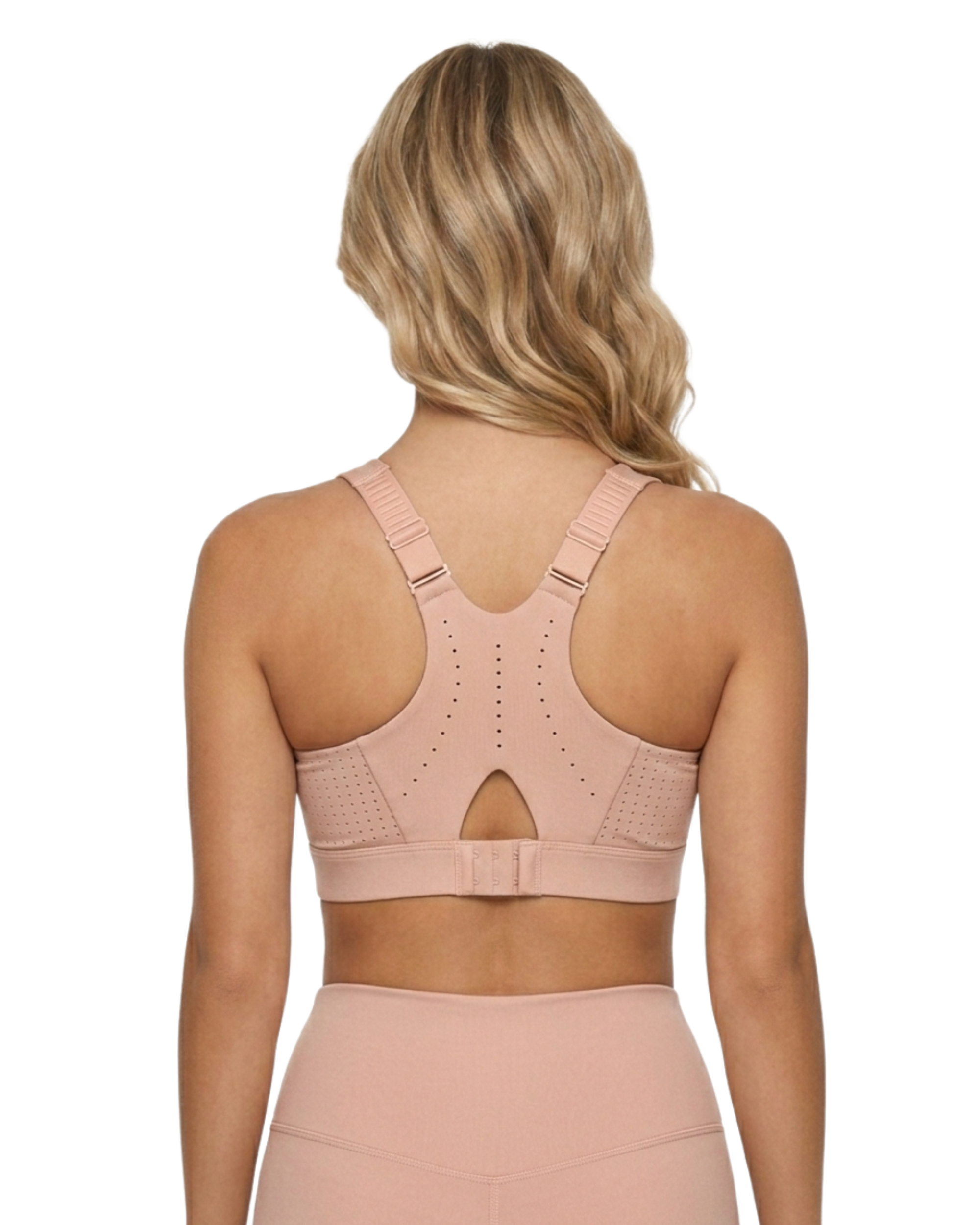 Adjustable Racerback High-Support Sports Bra
