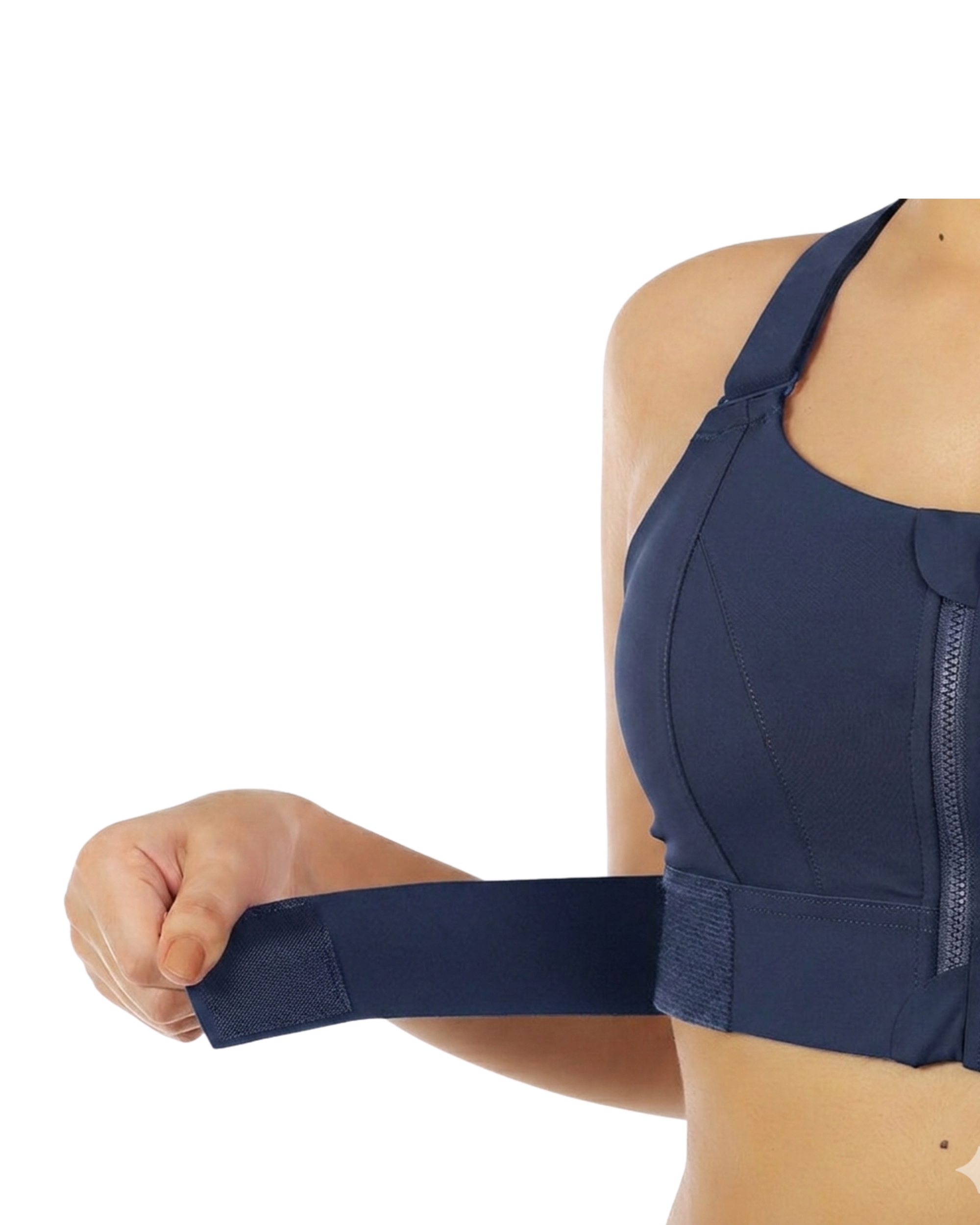 Front Closure High-Impact Imported Sports Bra