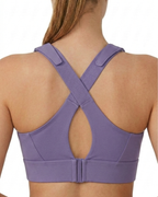 Front Closure High-Impact Imported Sports Bra