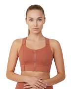 Front Closure High-Impact Imported Sports Bra