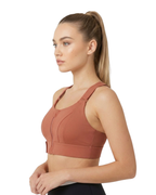Front Closure High-Impact Imported Sports Bra