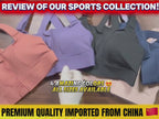 Front Closure High-Impact Imported Sports Bra