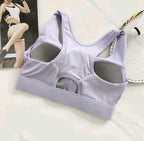 Front Zipper Impact Sports Bra